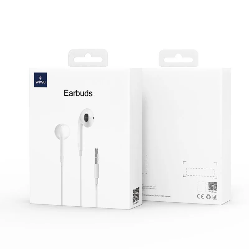 WiWU Earbuds 3.5mm White (EB101)