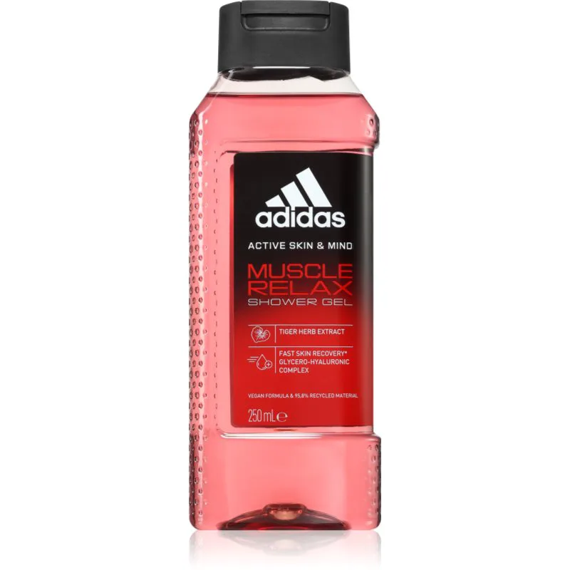 Adidas Muscle Relax τζελ για ντους για άντρες 250 ml
