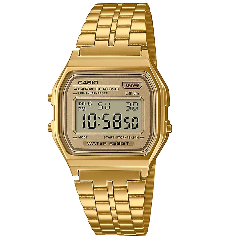 CASIO Vintage Χρυσό Bracelet A158WETG-9AEF