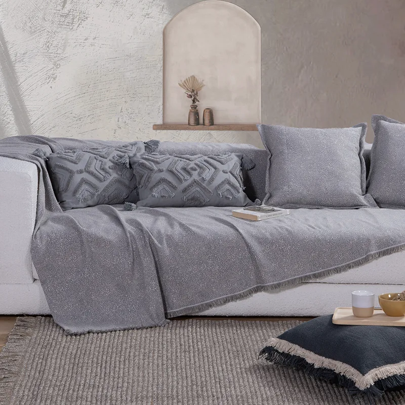 Ριχτάρι Τετραθέσιου 170X350 Nef Nef Aronia Grey (170x350)