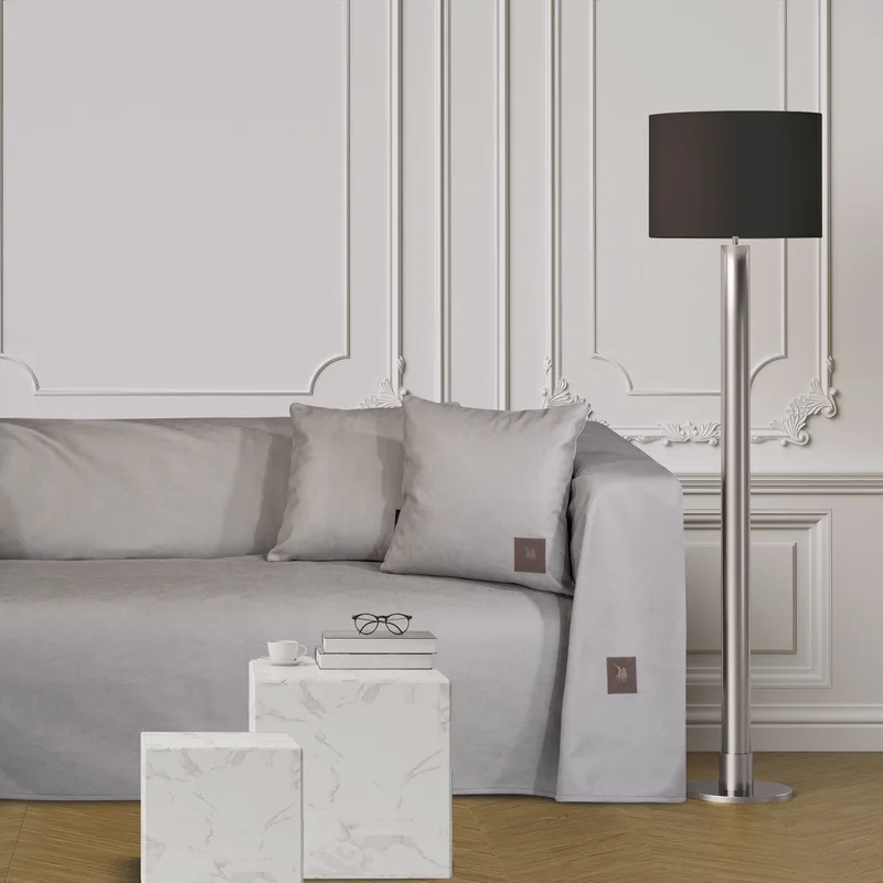 Ριχτάρι Polyester Leather Like Διθέσιος 180x250εκ. Premium 3926 Ανοιχτό Γκρι Greenwich Polo Club (Ύφασμα: Polyester, Χρώμα: Γκρι) - Greenwich Polo Club - 206182503926