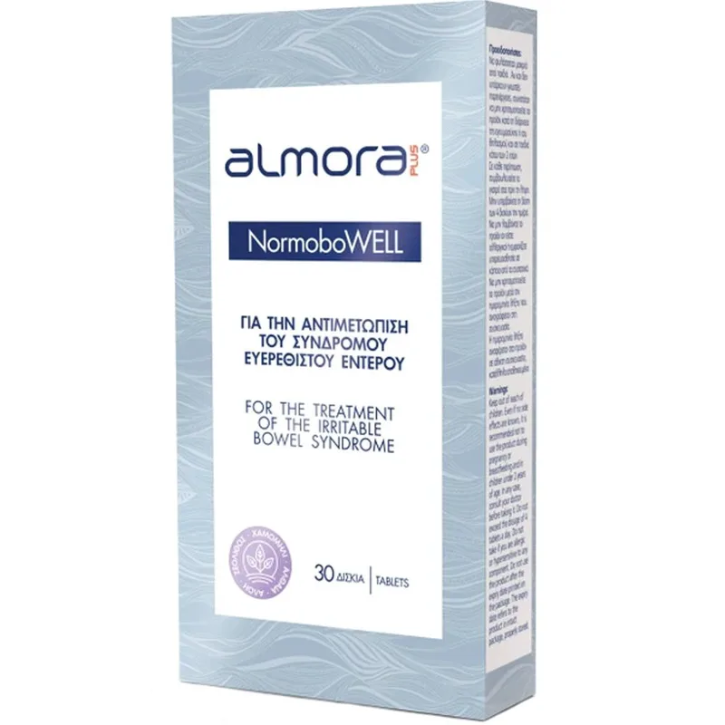 Almora Plus NormoboWELL Συμπλήρωμα Διατροφής για την Αντιμετώπιση των Συμπτωμάτων του Συνδρόμου Ευερέθιστου Εντέρου 30tabs