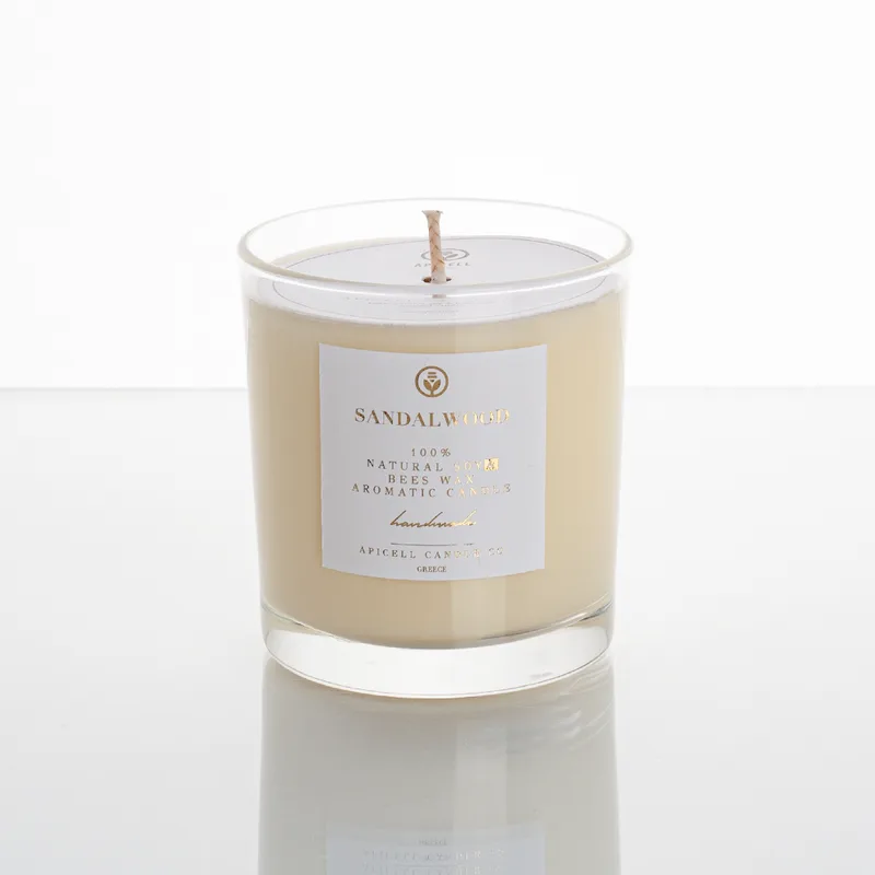 Sandalwood | Αρωματικό Κερί Σόγιας | Petite Lumière 250ml