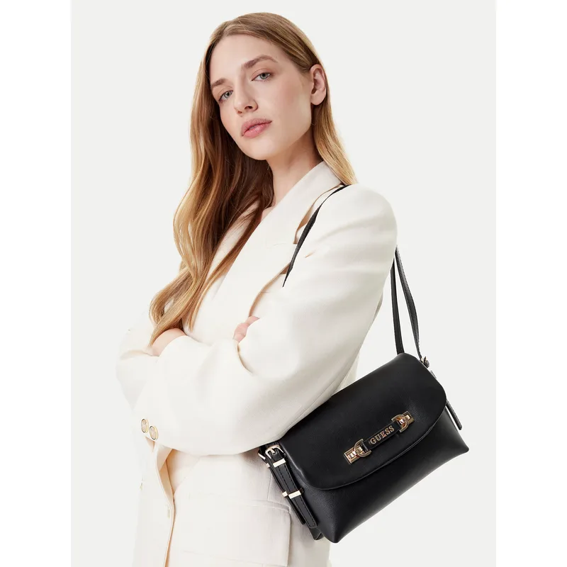 Τσάντα Guess Lefia HWBG96 44190 Μαύρο