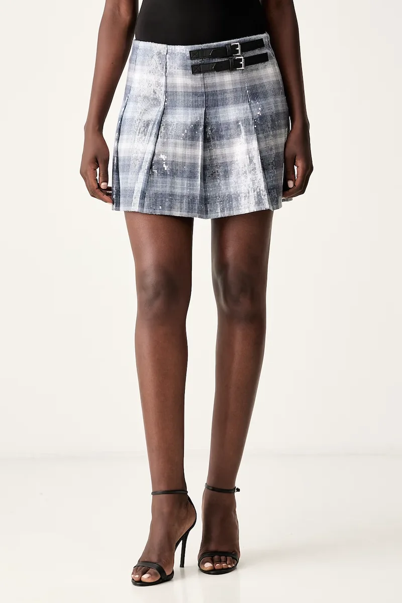 Levi's φούστα ντένιμ INVERTED PLEAT MINI