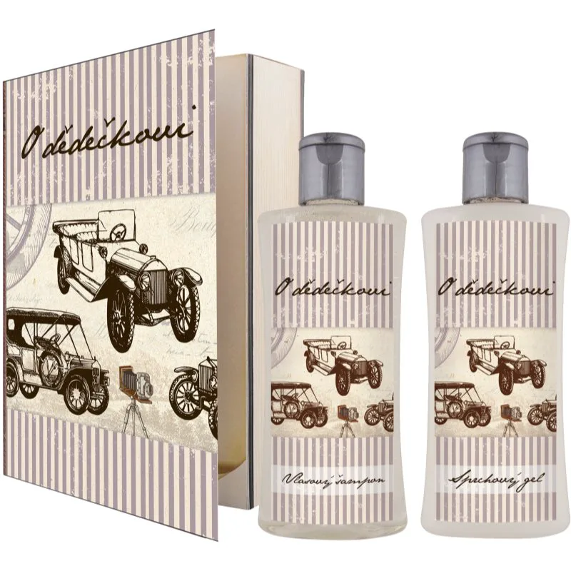 Bohemia Gifts & Cosmetics Book About Grandpa σετ δώρου για άντρες