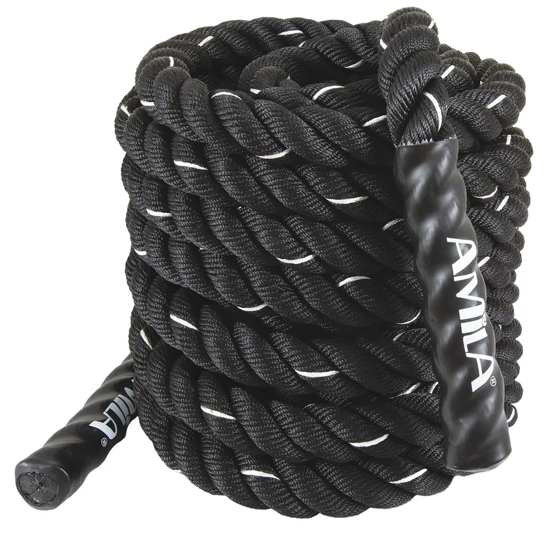 Σχοινί Προπόνησης Crossfit Amila Battle Rope Ns 15m
