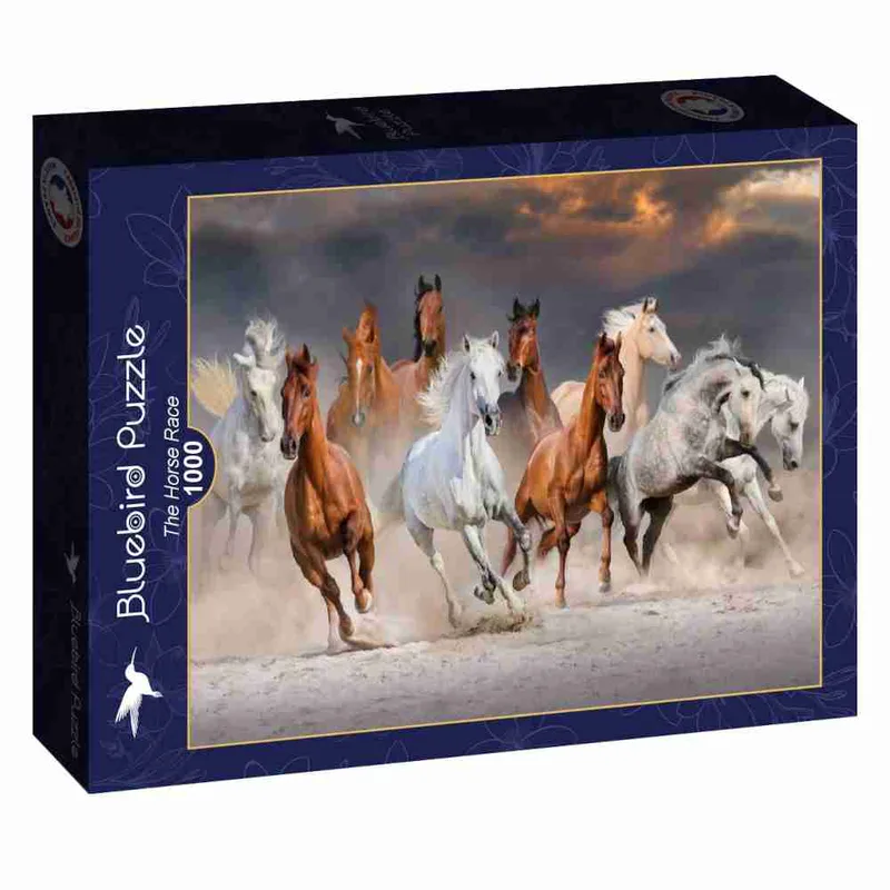 Bluebird Puzzle-90283-The Horse Race - Puzzle 1000 pieces