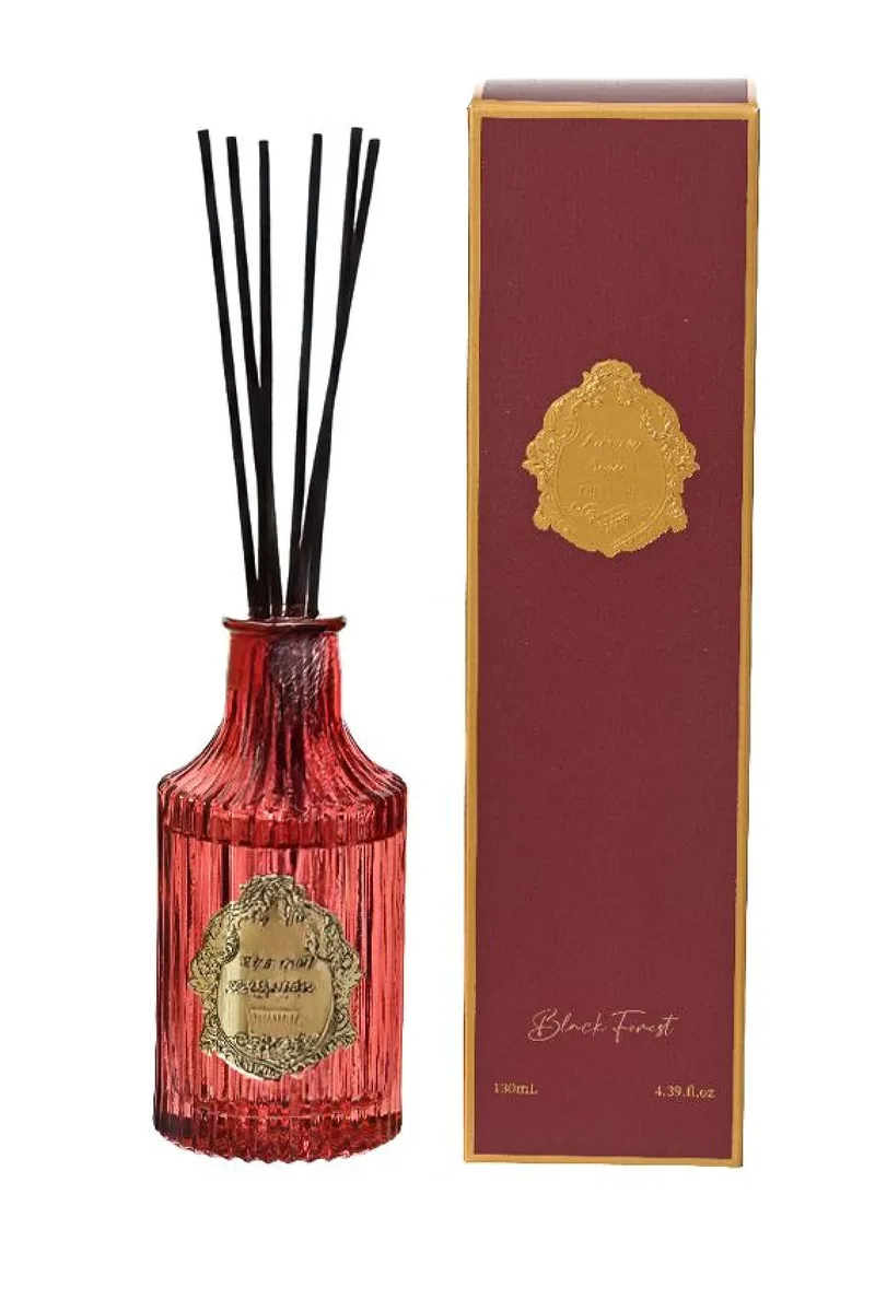 Αρωματικο Χωρου Με Στικ Και Αρωμα Black Forest 130Ml 6x6x13.5cm Μονόχρωμο Kaeming