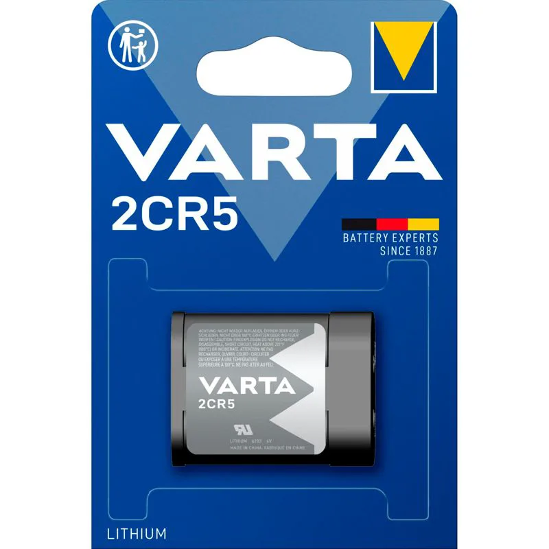 10x1 Varta Photo 2 CR 5 PU inner box