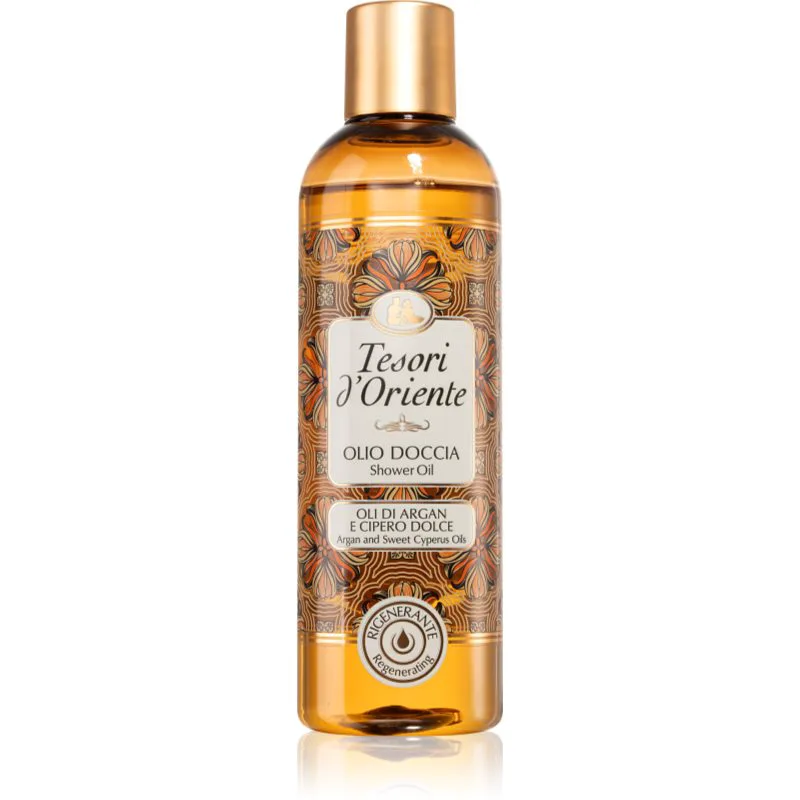 Tesori d'Oriente Argan & Cyperus Oils λάδι για ντους 250 ml
