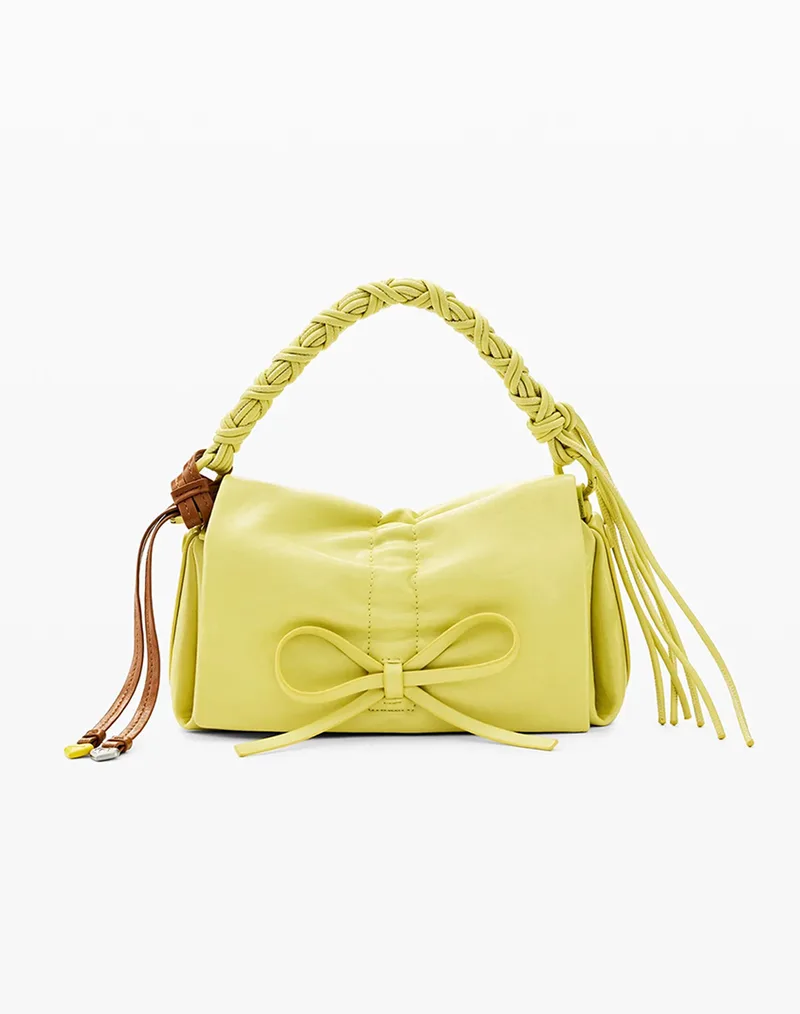 DESIGUAL BAG_RODIO NARON MINI FLAP ΤΣΑΝΤΑ ΓΥΝΑΙΚΕΙΟ 26SAXP92-4013 Lime