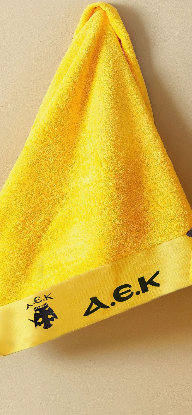 Πετσέτα Προσώπου Palamaiki Official Team Licenced AEK Towels 50x100