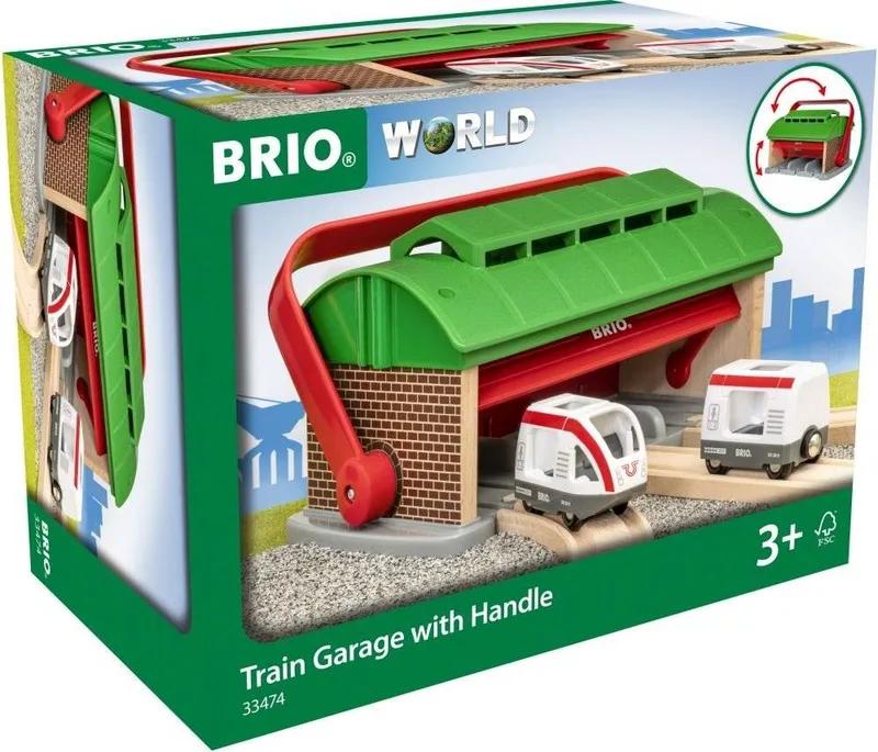ΓΚΑΡΑΖ ΤΡΕΝΩΝ BRIO ΒΑΛΙΤΣΑΚΙ 3ΤΜΧ (33474)
