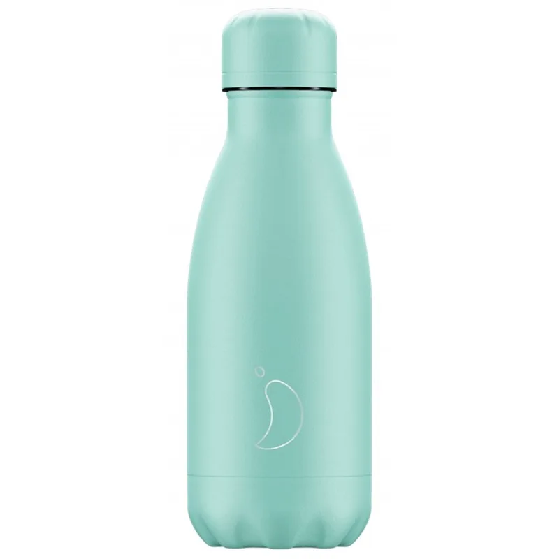 Chilly's All Pastel Bottle Ανοξείδωτο Θερμός 260ml - Πράσινο
