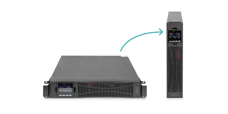 DIGITUS USV 1500VA 2HE 19" 1500W 0nline