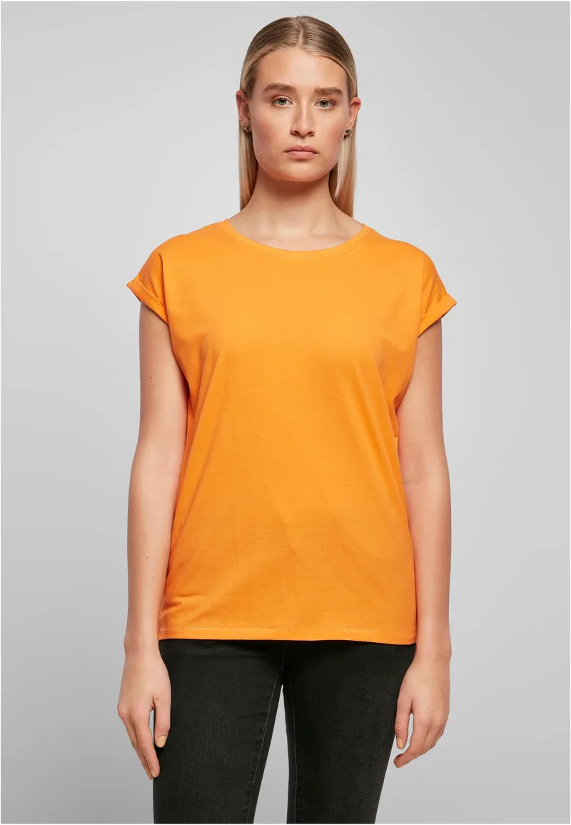 Γυναικείο T-shirt BY021 Build Your Brand Ladies Extended Shoulder Tee Paradise Πορτοκαλί