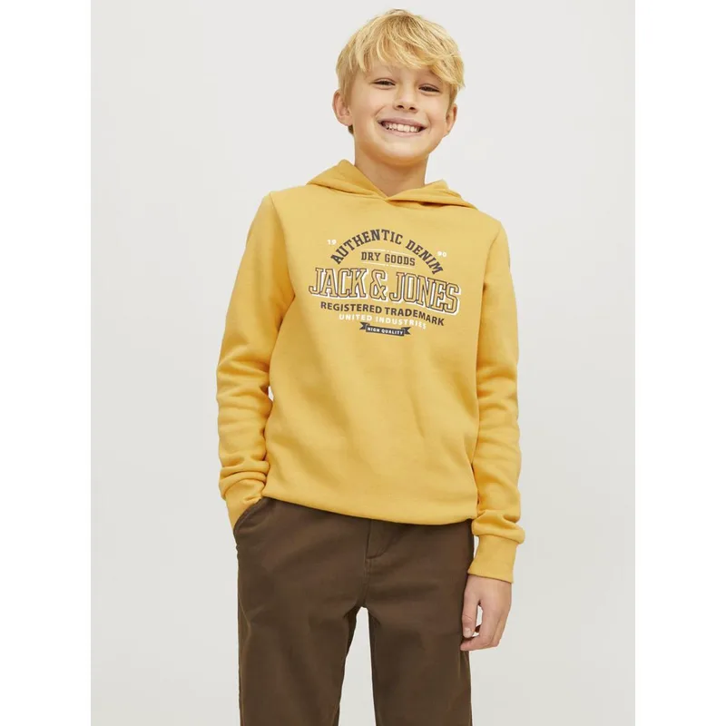Μπλούζα φούτερ αγόρι Jack & Jones-12258823-Honey gold