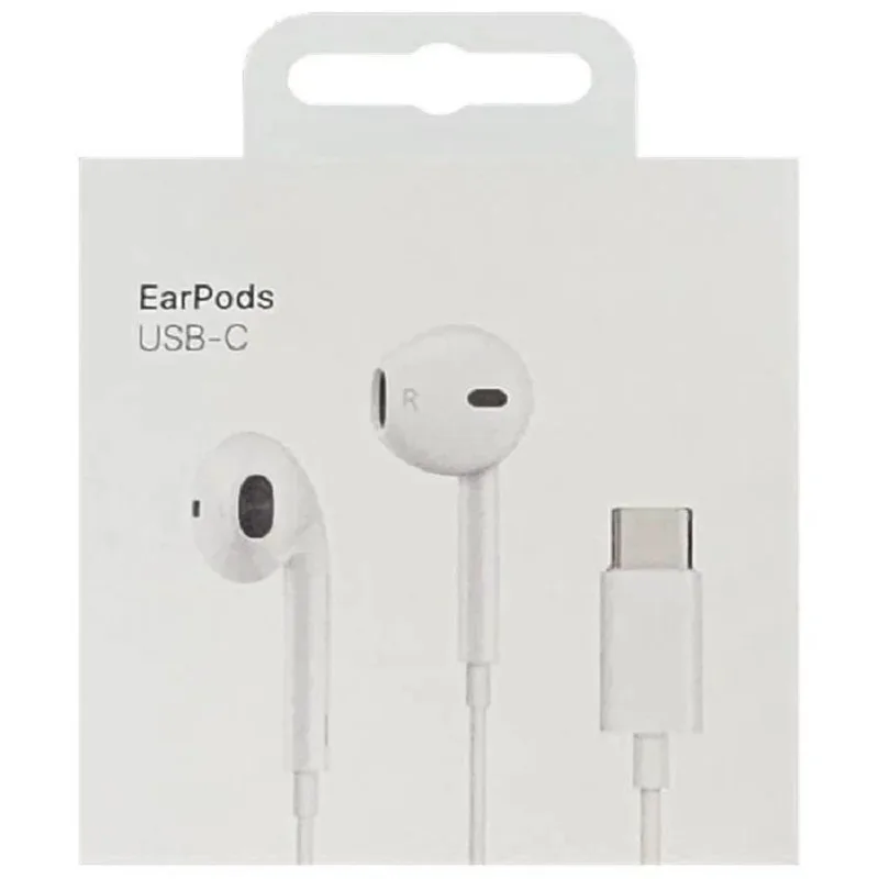 Apple EarPods Earbuds Handsfree με Βύσμα USB-C Λευκό 195949121487