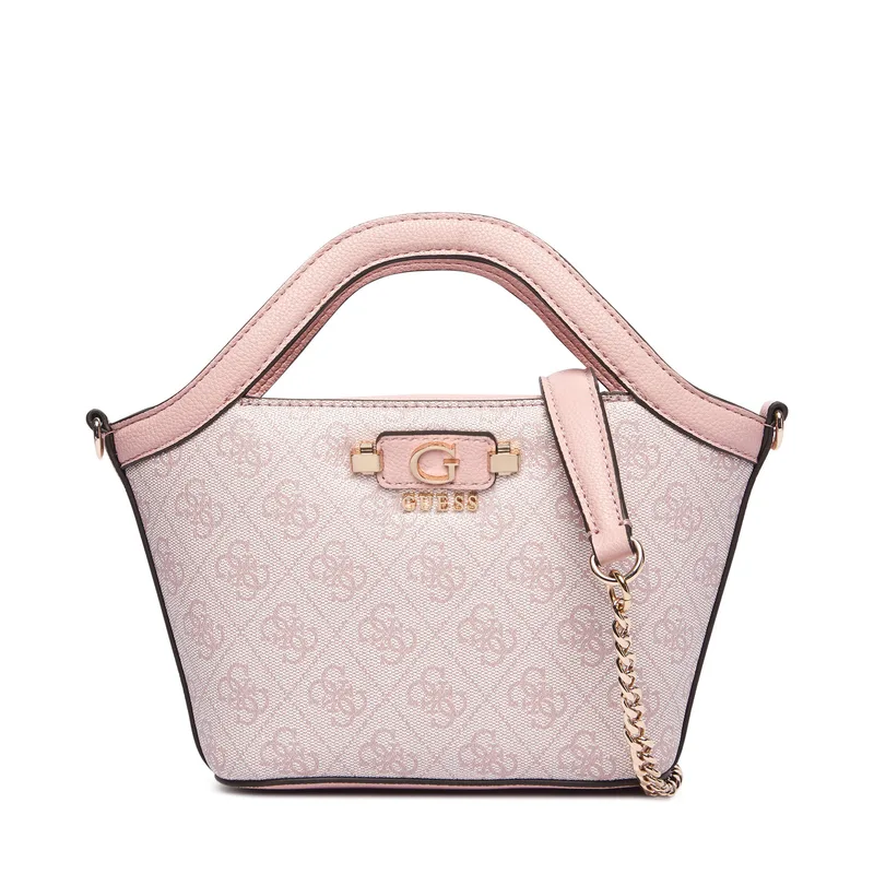 Τσάντα Guess Lindsey Mini HWSG97 49750 Ανοιχτό ροζ