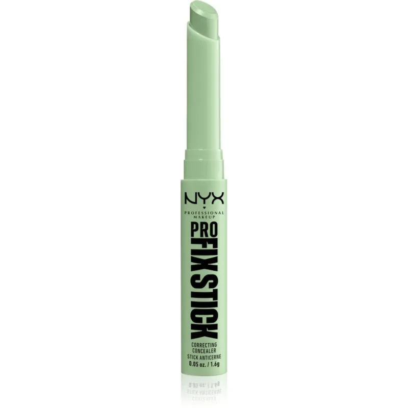 NYX Professional Makeup Pro Fix Stick κονσίλερ για την ενοποιήση του τόνου χρώματος της επιδερμίδας απόχρωση 0.1 Green 1,6 γρ