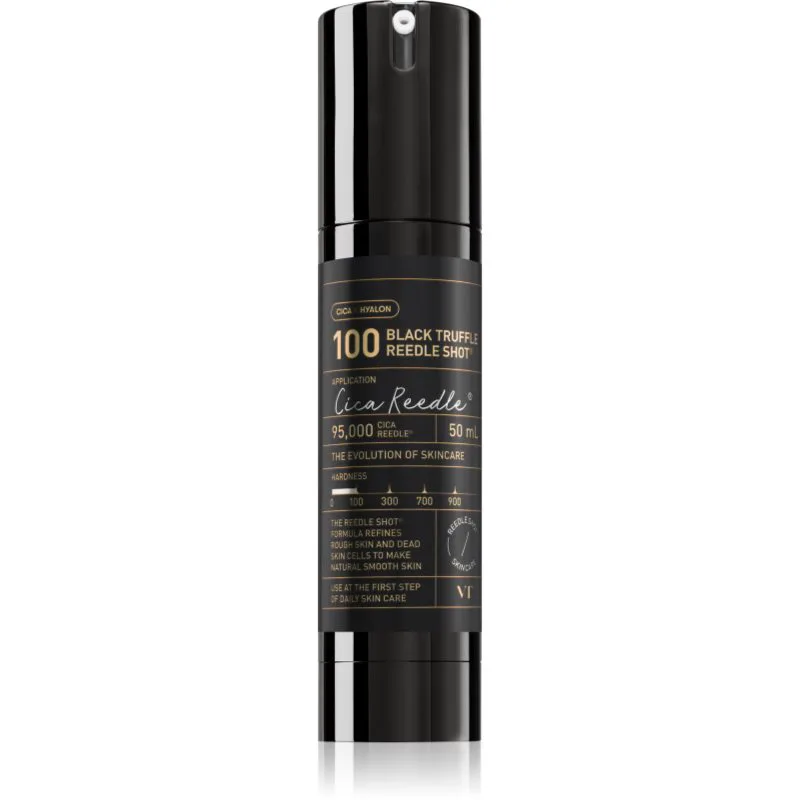 VT Cosmetics Black Truffle Reedle Shot 100 αντιρυτιδικός ορός για αύξηση της ελαστικότητας της επιδερμίδας 50 ml
