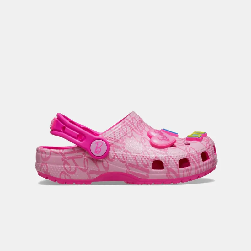 Crocs Kattel Ροζ Barbie Classic Clog Βρεφικά Σανδάλια (9000262297_1523)