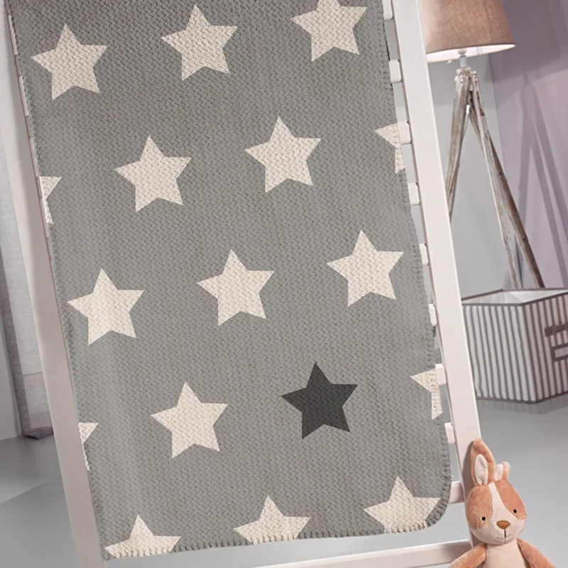 Κουβέρτα Fleece Μονή 160X220 Saint Clair Ultrasoft Pirineo Grey (160x220)
