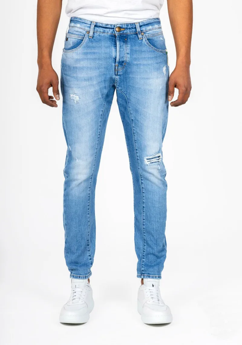 Staff Jean Παντελόνι της σειράς Brannon Man - 5 895 372 PS3 045 Blue