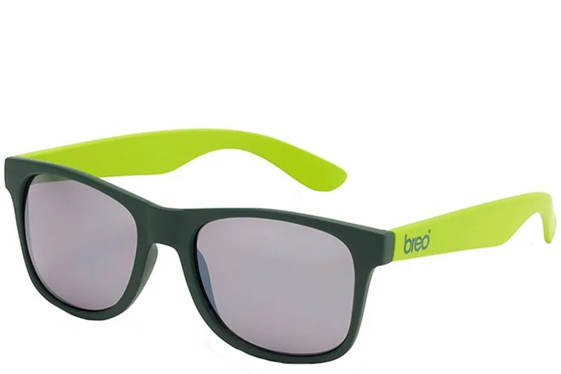 Γυαλιά Ηλίου Breo Two Tone Mirror Khaki Lime Junior B-AP-JTTN515-KHAKI-LIME Unisex Παιδικό