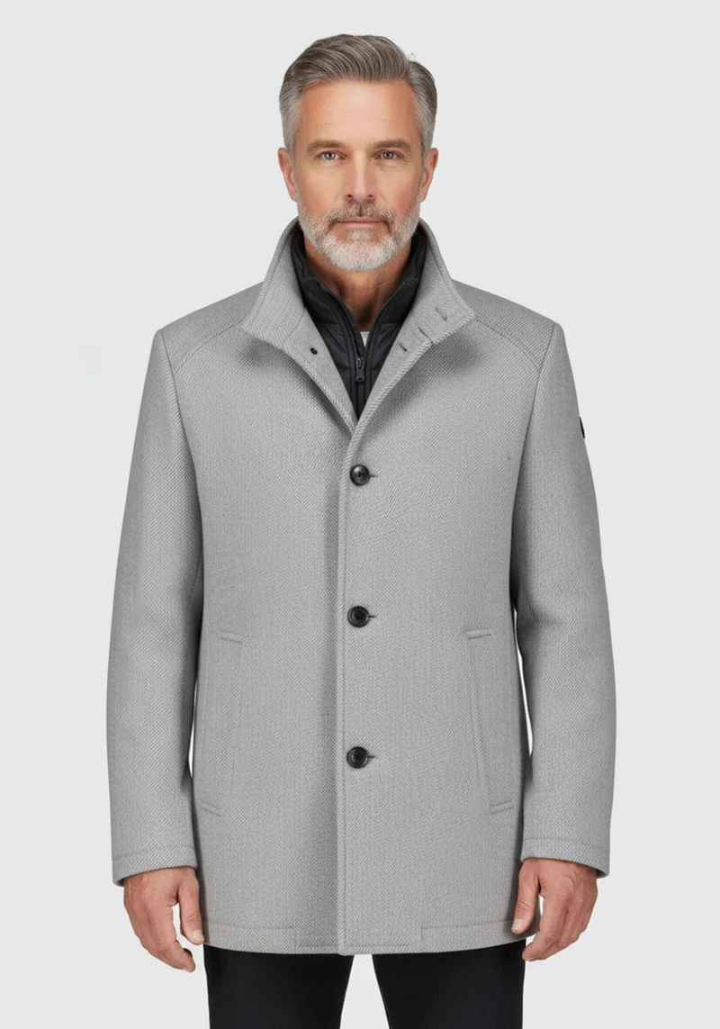 Donders Παλτό της σειράς Hybrid  - 21807 911 Light Grey