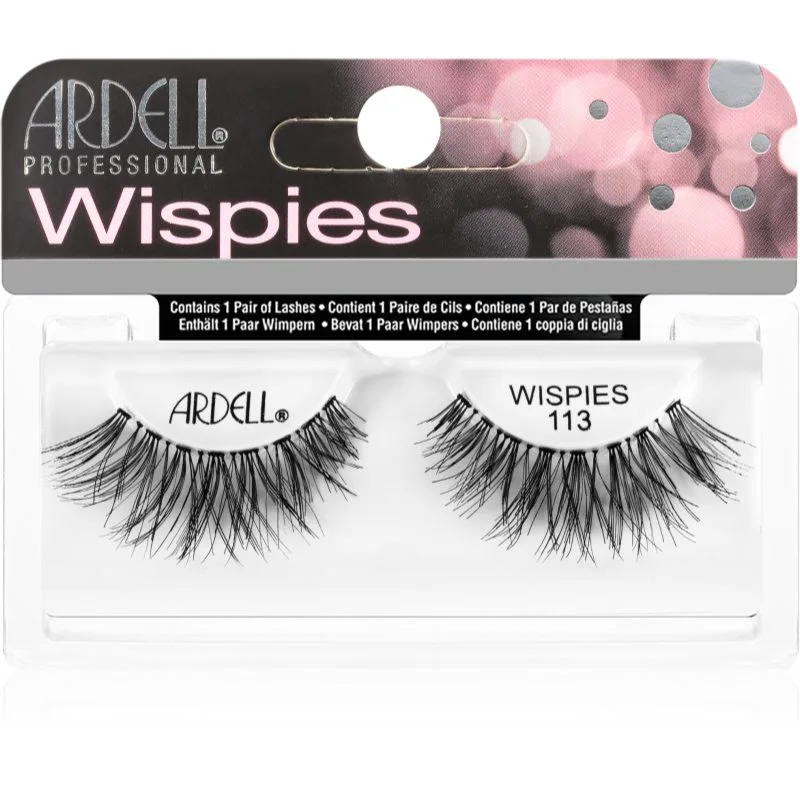 Ardell Wispies ψεύτικες βλεφαρίδες 113 Black