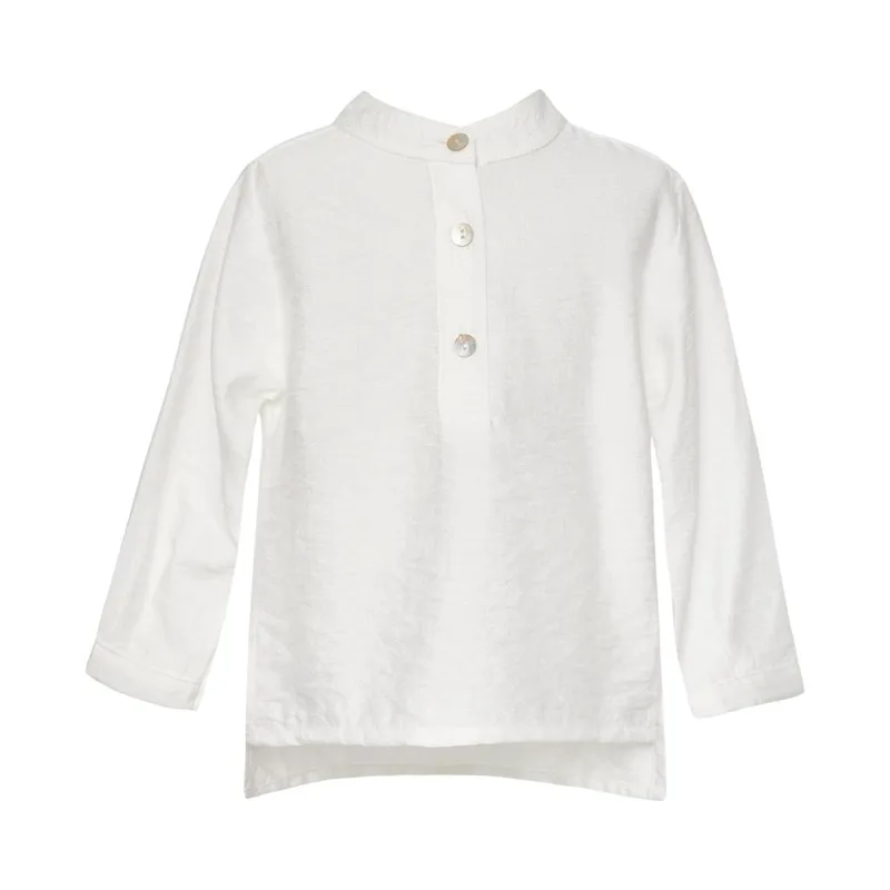 Πουκάμισο μπεμπέ αγόρι Two in a castle-T5410-OFF WHITE