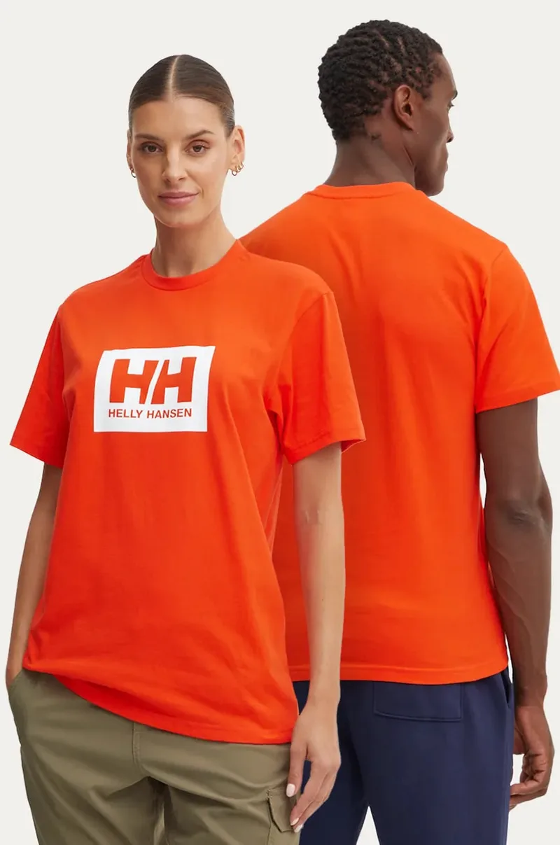 Βαμβακερό μπλουζάκι Helly Hansen TOKYO