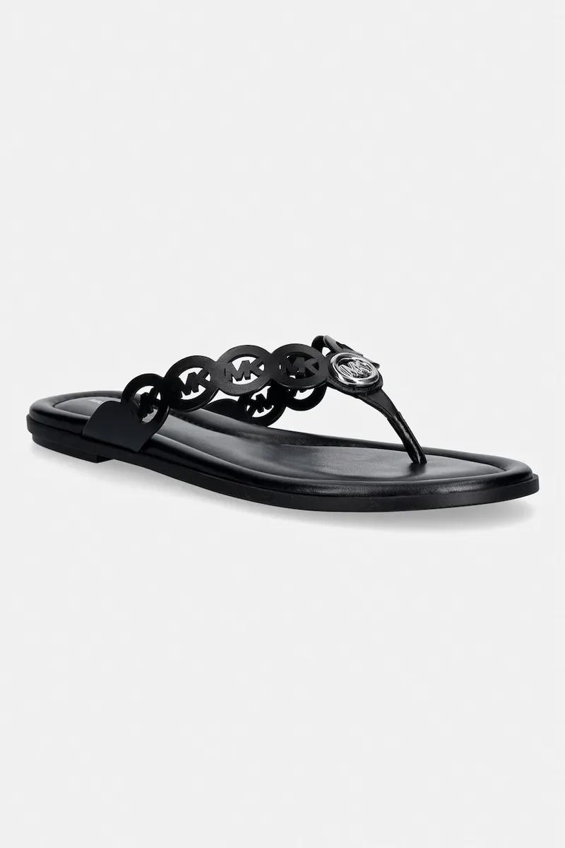 MICHAEL Michael Kors σαγιονάρες δίχαλες Γυναικείες δερμάτινες Janie Thong Sandal