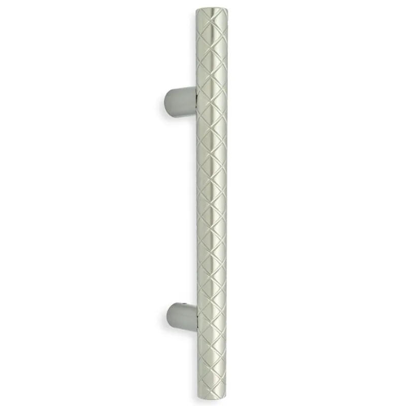 Λαβή Εξώπορτας Φ.30 Convex 2305 Ματ Νίκελ (Σε Μήκος 40cm ή 80cm) (Μήκος 40cm (κέντρα 23cm))