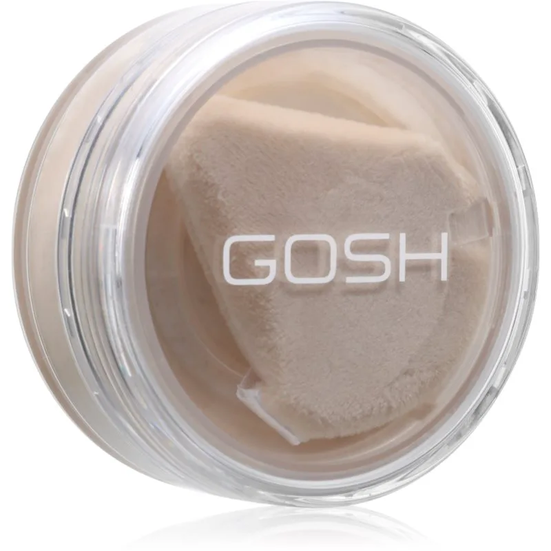 GOSH COPENHAGEN Bake N Set πούδρα σε σκόνη απόχρωση 002 Soft Yellow 15 γρ