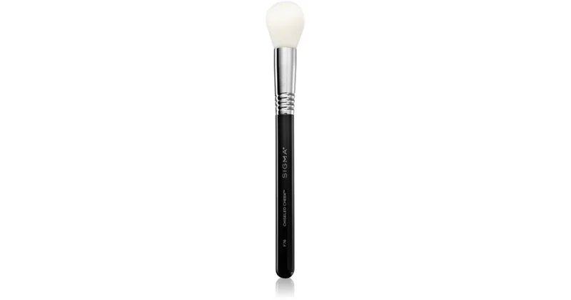 Sigma Beauty F76 Chiseled Cheek™ Medium Brush for Liquid, Cream and Powder Products