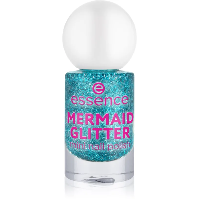 essence MERMAID GLITTER βερνίκι νυχιών μίνι απόχρωση 07 5 ml