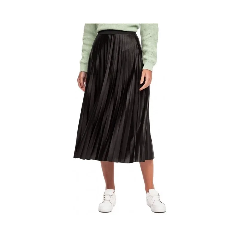 Μίντι φούστες Vila Nitban Midi Skirt - Black