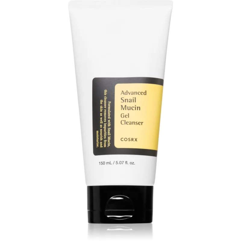 Cosrx Advanced Snail Mucin Gel Cleanser καθαριστικό αφρώδες τζελ με ενυδατικό αποτέλεσμα 150 ml