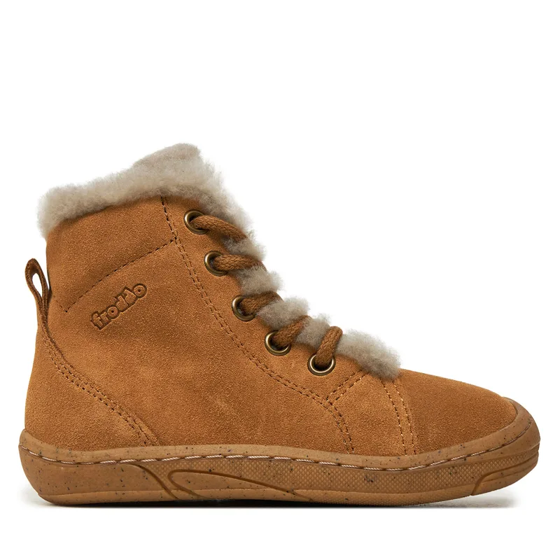 Μποτίνια Froddo Minni Suede Laces G2110140-2 S Καφέ