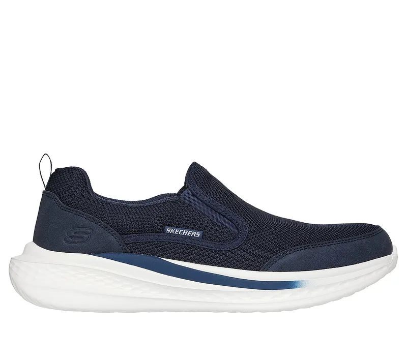 SKECHERS ΑΝΔΡΙΚΟ SNEAKER LUCAN 210808_NVY ΜΠΛΕ ΣΚΟΥΡΟ