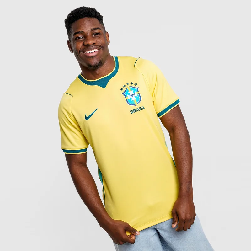 Nike Brazil 2026 Home Ανδρική Ποδοσφαιρική Φανέλα (9000257572_90948)