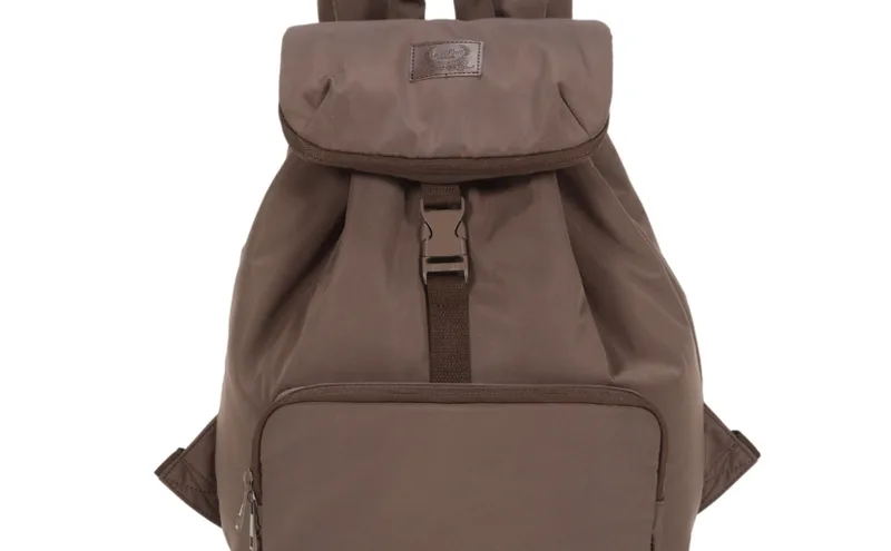 Puffer Backpack Brown