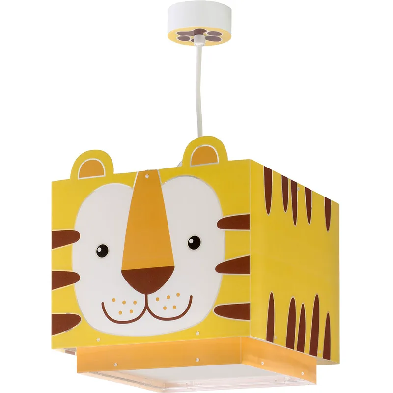 Παιδικό Φωτιστικό Οροφής Μονόφωτο Ango 64562 Little Tiger