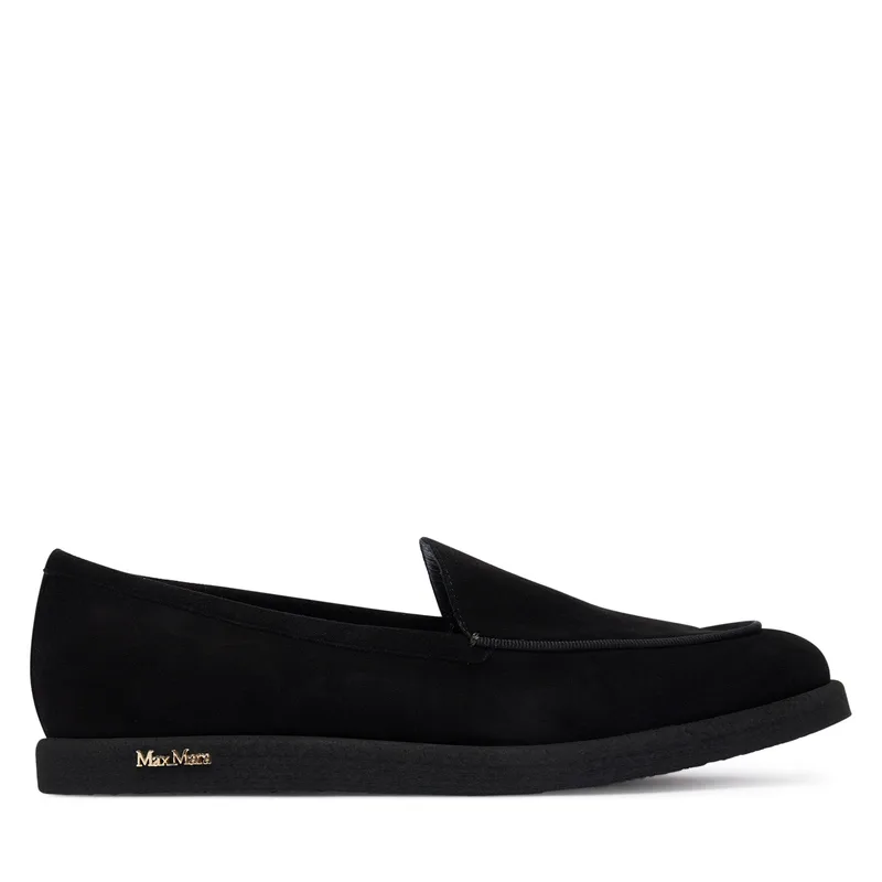 Μοκασίνια Max Mara Softymoc 2524526251600 Μαύρο