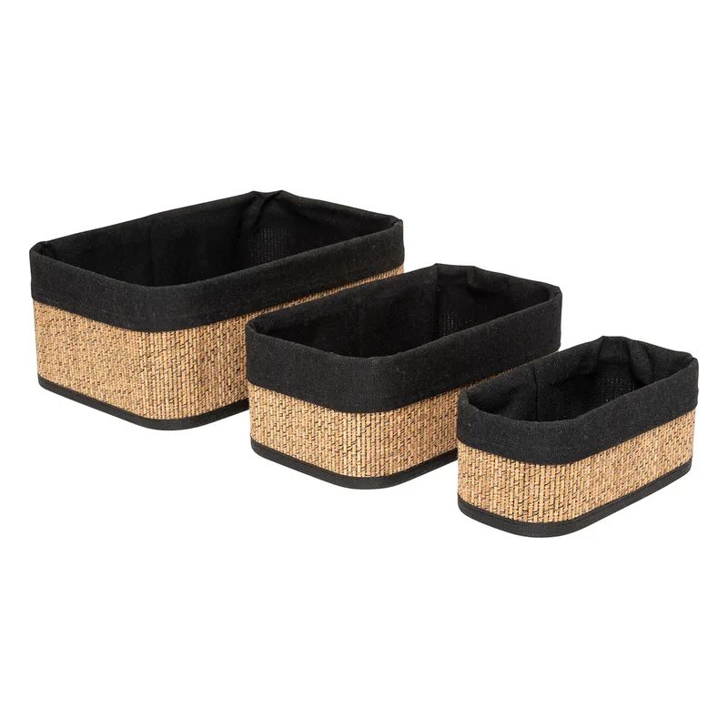 Καλάθια Αποθήκευσης (Σετ 3τμχ) F-V Bamboo Basket 204980