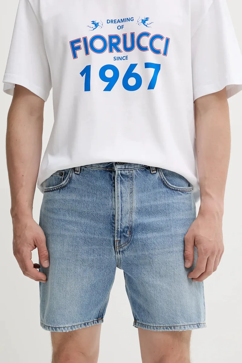Τζιν σορτς Fiorucci Light Blue Bermuda Denim Shorts