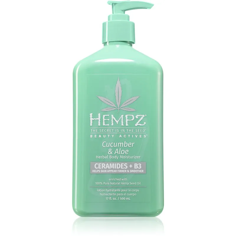 HEMPZ Cucumber & Aloe Κρέμα σώματος 500 ml